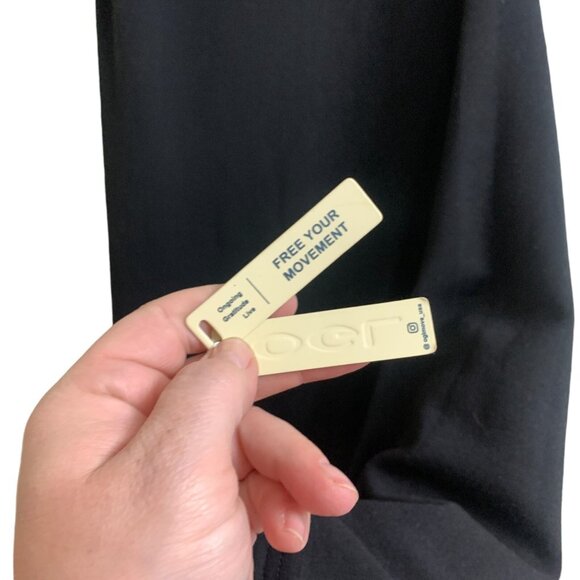 NEW OGL MOVE Heavy Thermal Mermaid Maxi Skirt - Black Size XS Eco-Mousse Stretch - Picture 6 of 11